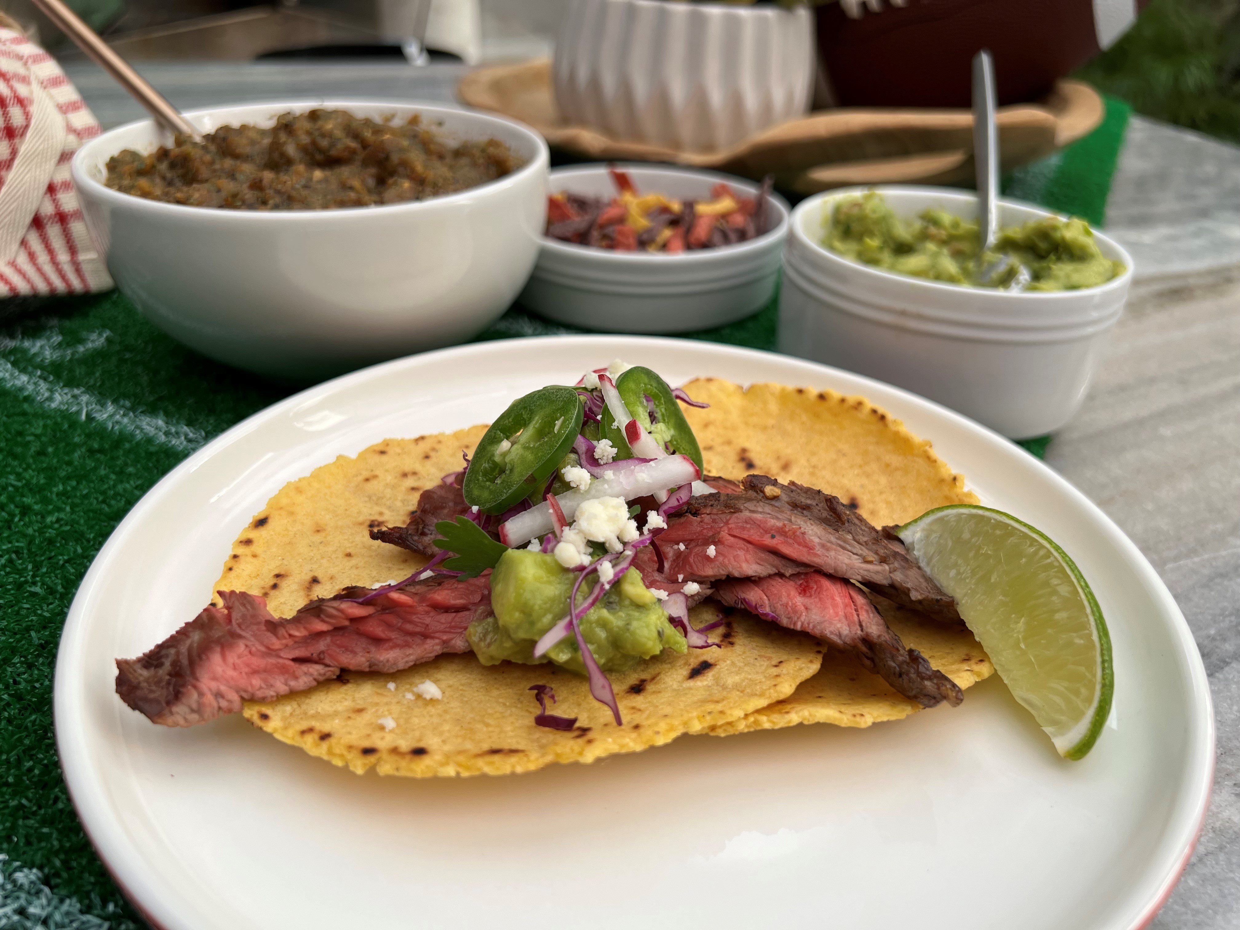 Skirt Steak Taco Bar